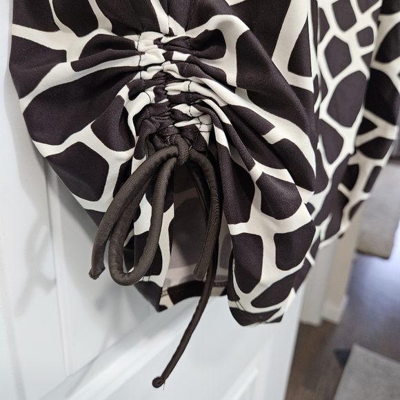 Merona Giraffe Print One Piece Swimsuit Plus Size 18 - Picture 3 of 7